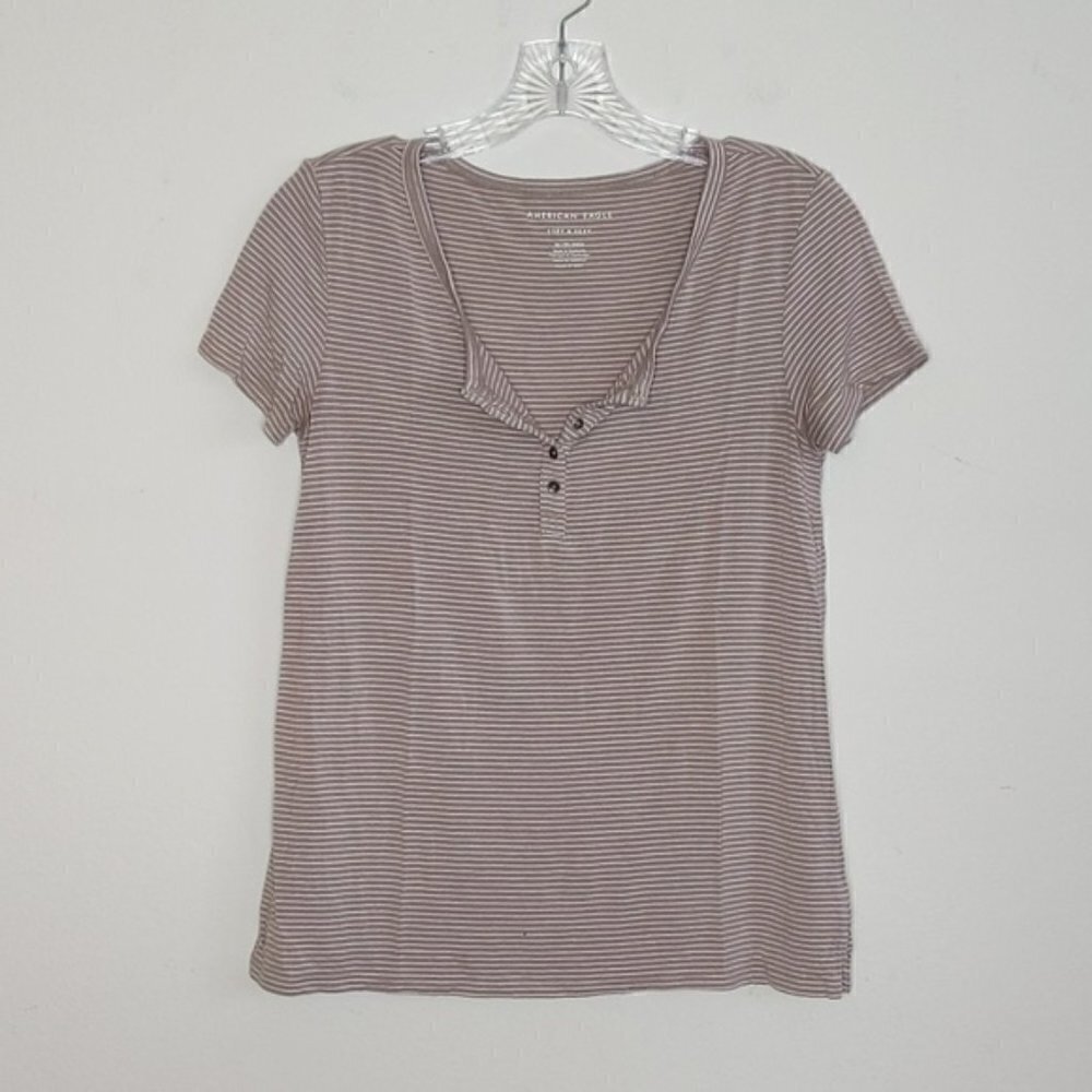 American Eagle Soft & Sexy Striped T Shirt